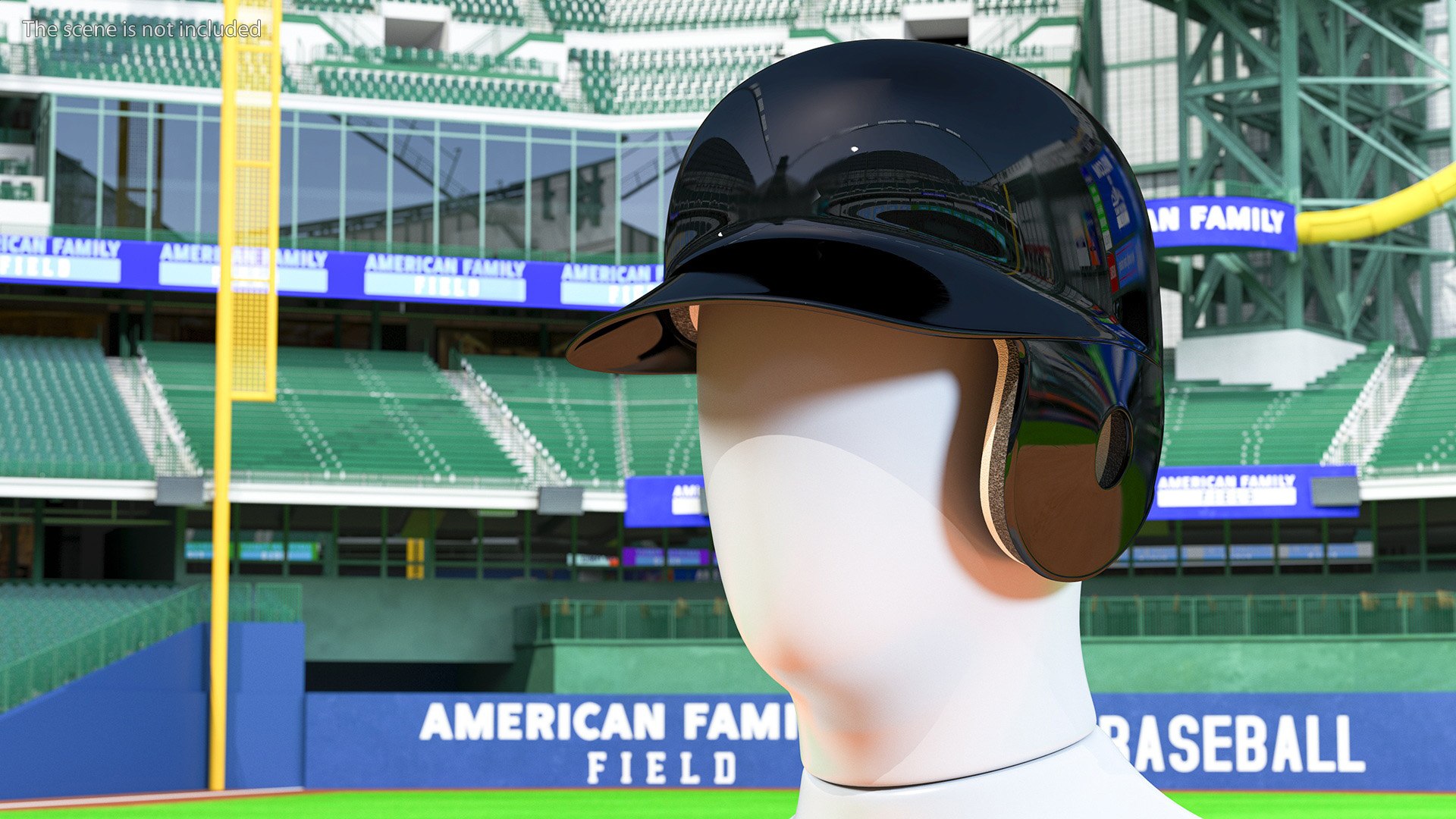 Baseball Helmet Jaw Guard 3D Model TurboSquid 2171899