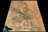 NEOM city n28 e35 topography Saudi Arabia