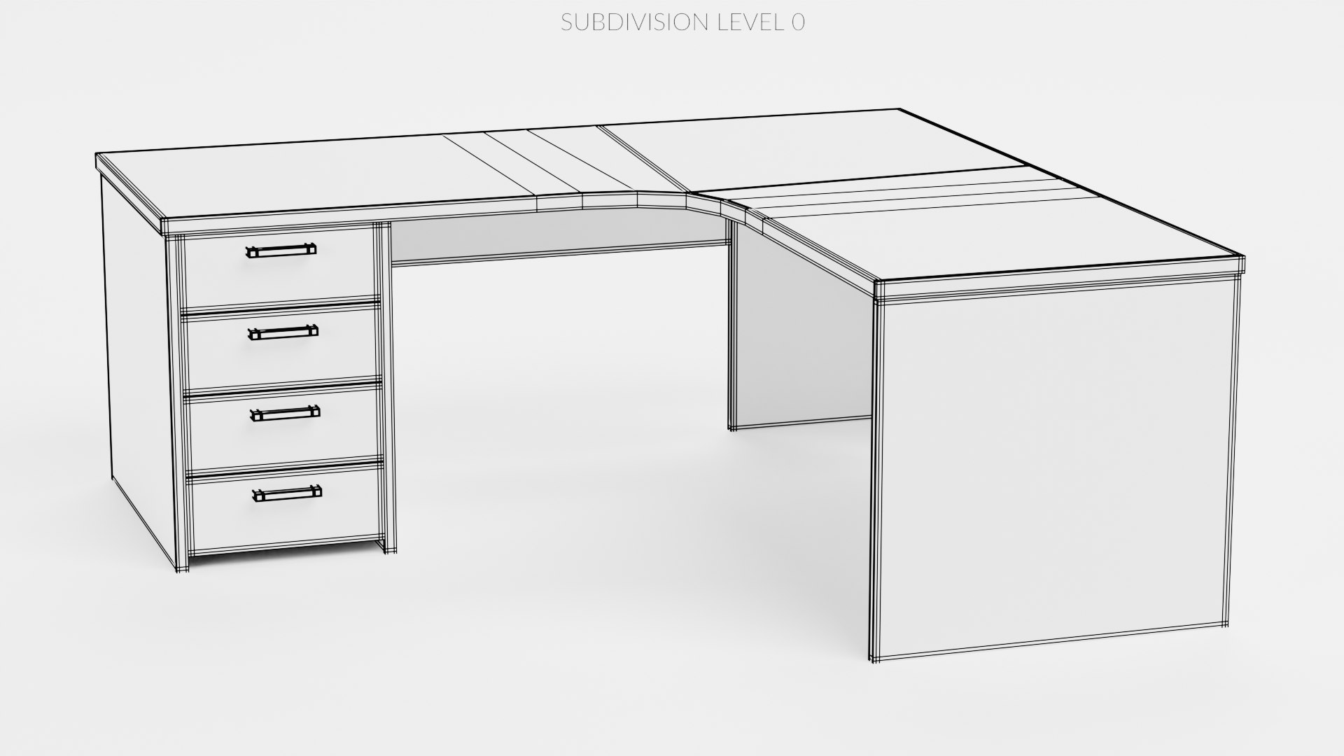 3D model Office Table 2 TurboSquid 1901314