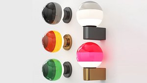 3D Dipping Light By Marset Wall Lamp