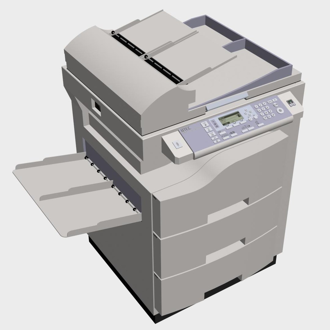 3d copy machine model