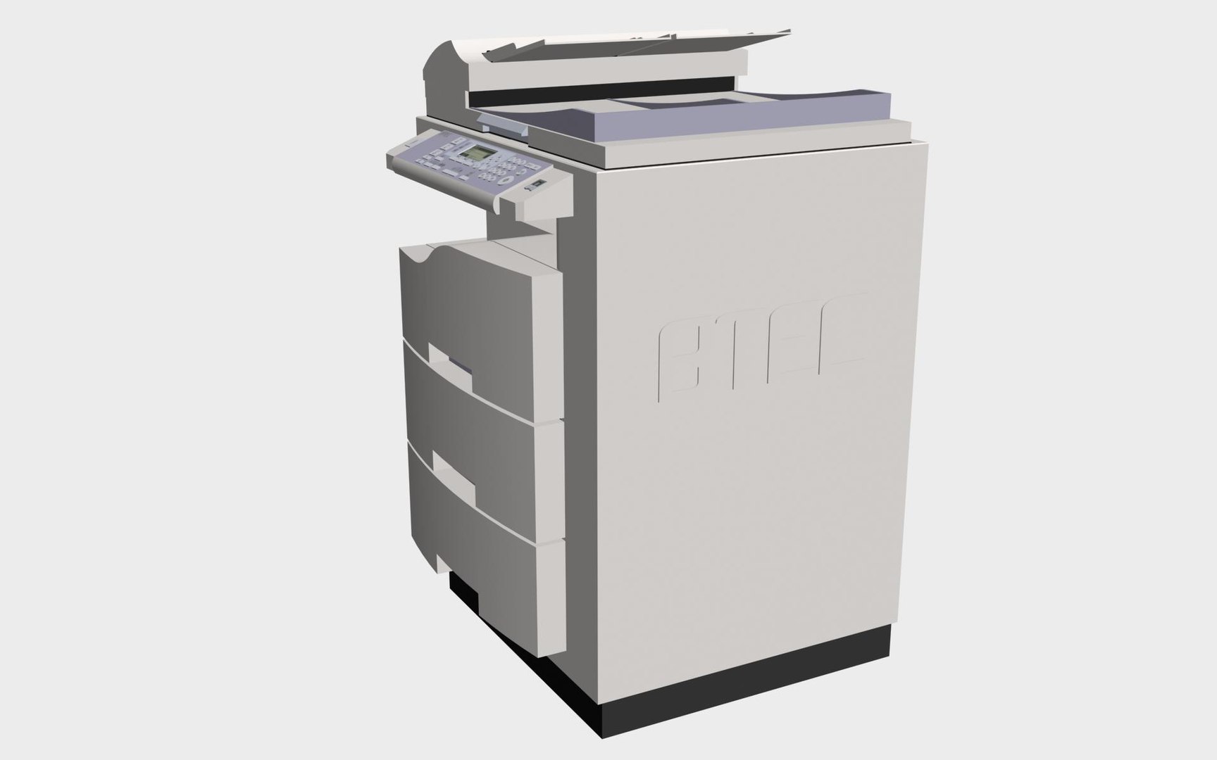 3d copy machine model