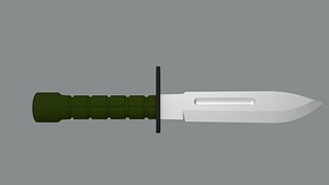 bayonet 3d model