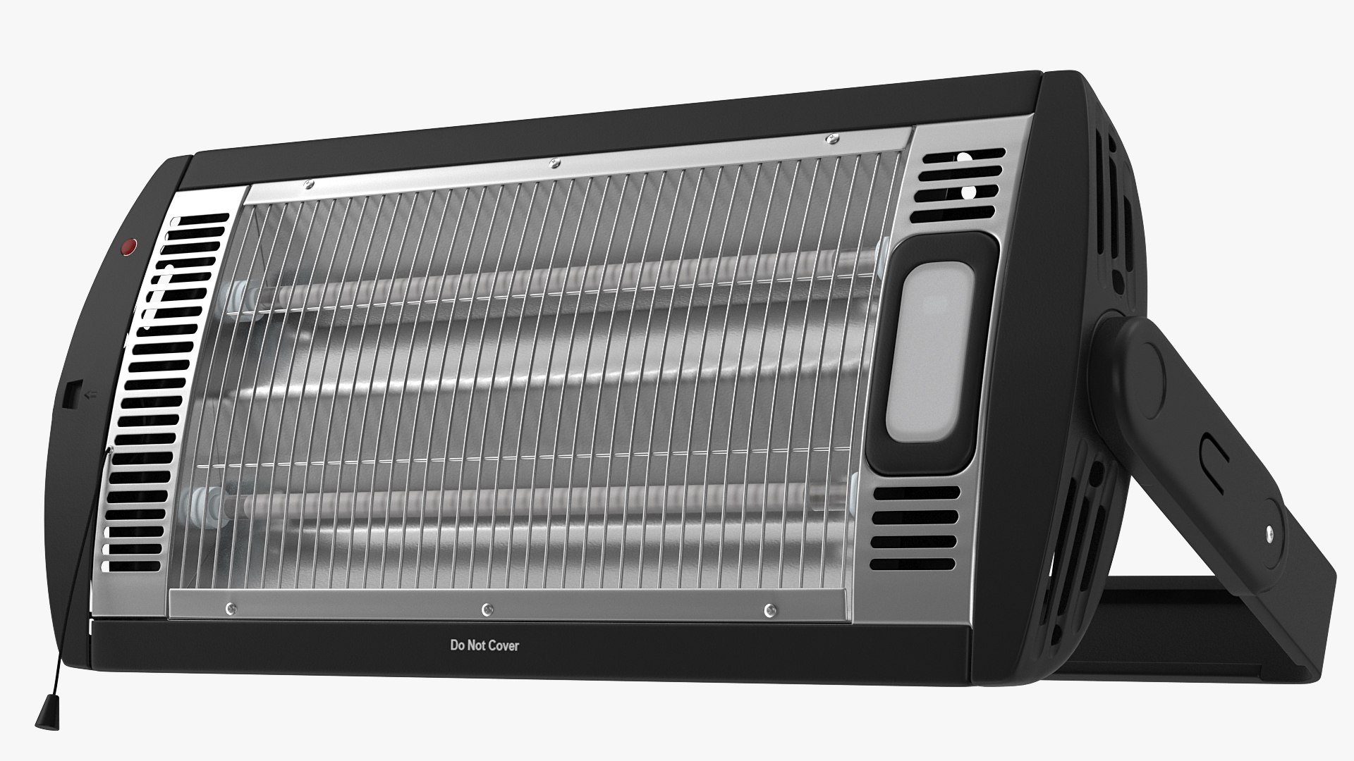 Wall Mount Quartz Tube Heater 3D model preview