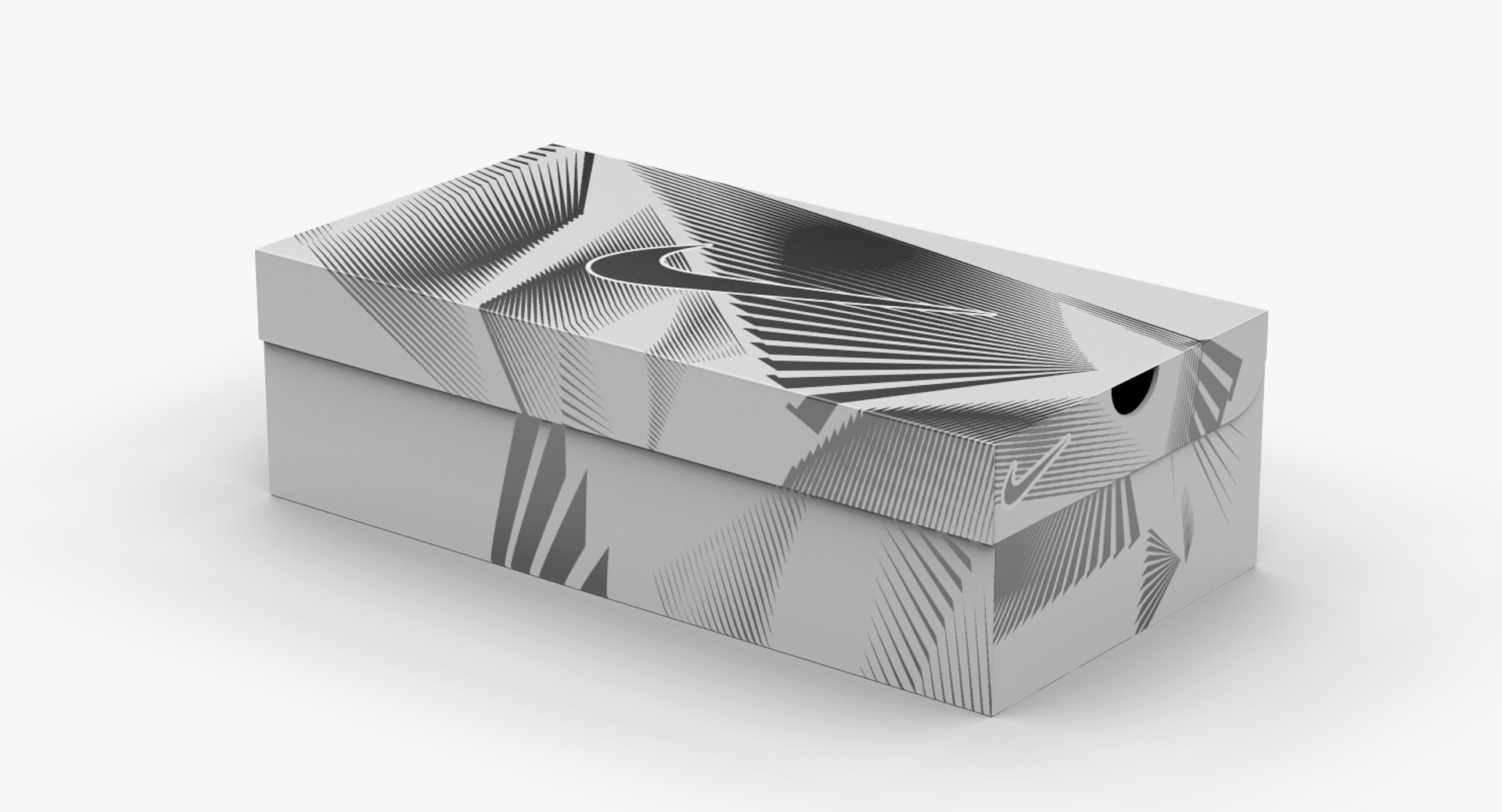 3D Box Shoes Sport Model - TurboSquid 1309179