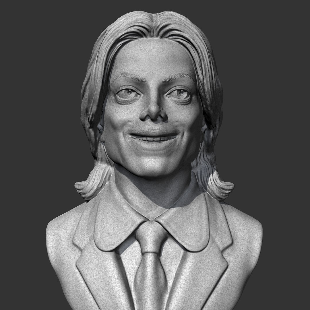 3D Michael Jackson print - TurboSquid 2114132