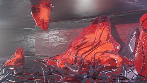 SCI FI Corridor 3D model