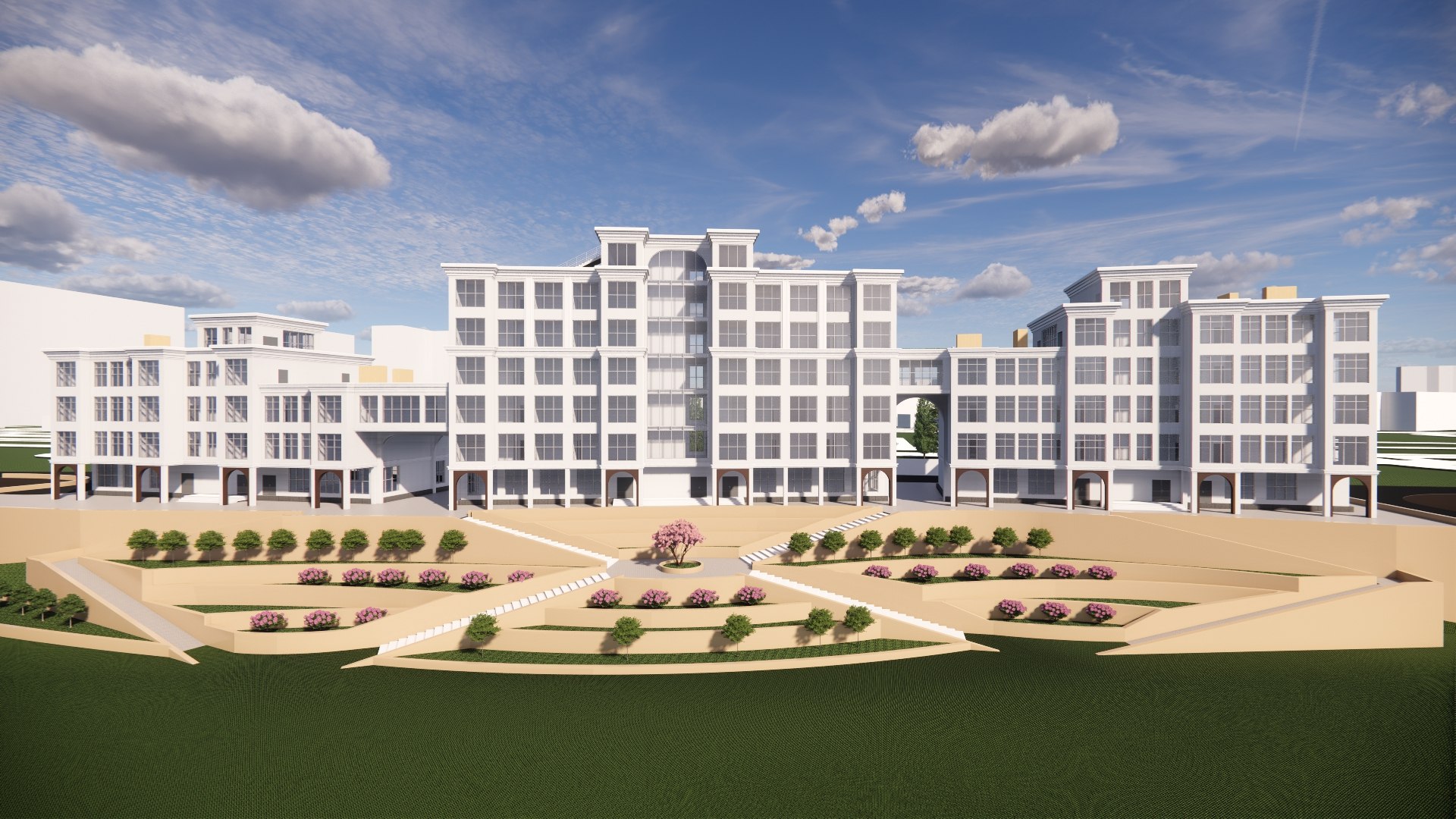 Residential Complex 3D Model - TurboSquid 2306381