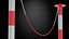 Crowd Control Stanchion with Chain