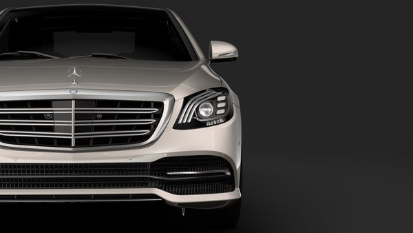 3D mercedes benz s 450 model