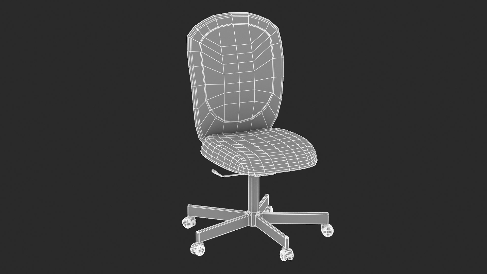 3D Ikea Office Chair TurboSquid 1519685