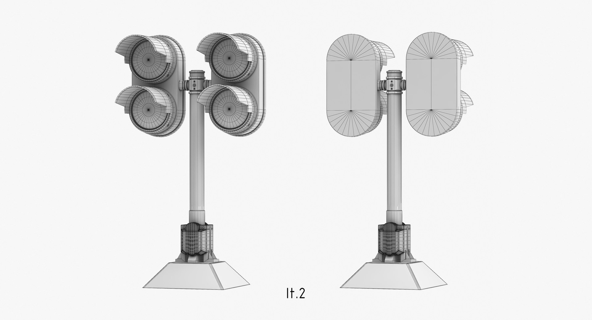 Semaphore lighting model - TurboSquid 1394877