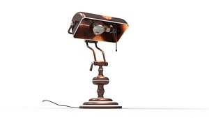 3D Table Lamp model