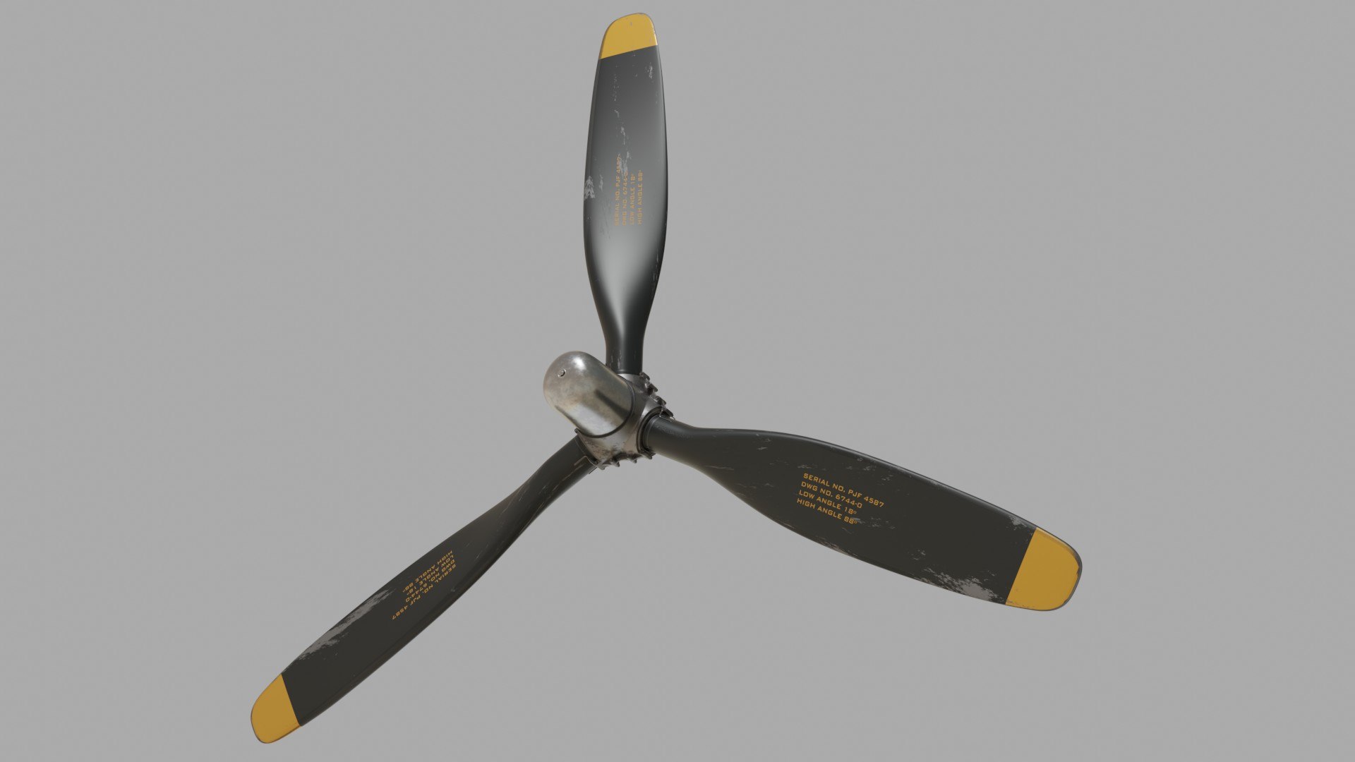 Douglas DC-3 Main Landing Gear and Weathered Propeller - Detailed 3D Model Collection 3D model https://p.turbosquid.com/ts-thumb/Cm/5fr8PM/DC/w_prop_sc_2/jpg/1780593466/1920x1080/fit_q87/c6d2b7c09824d835e6029aac27c7cfb4f7592d5e/w_prop_sc_2.jpg
