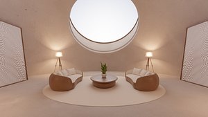 Metaverse Environment 04 - Baked