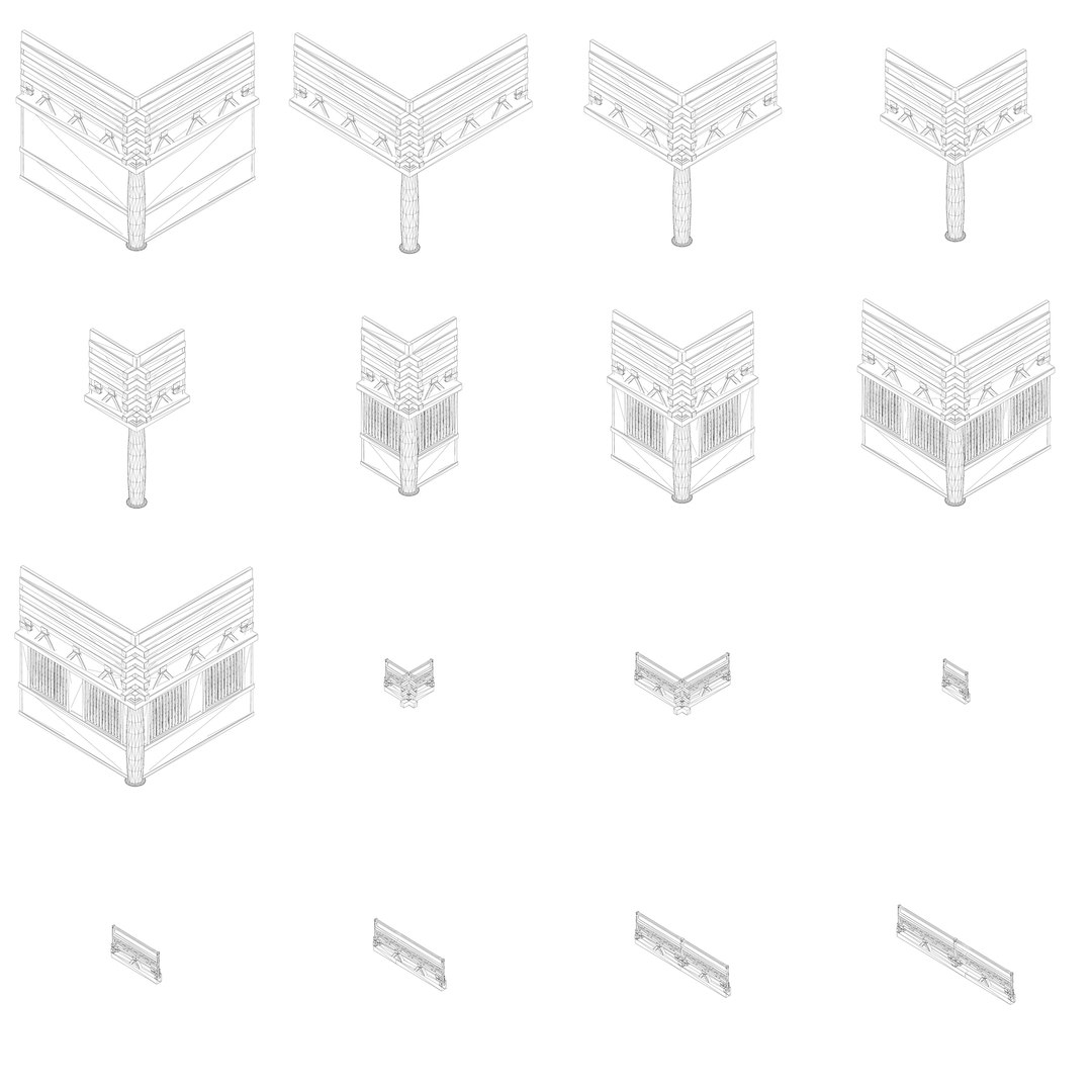 Modular Japanese Temple Kit 3D model https://p.turbosquid.com/ts-thumb/Cm/870bik/DU/gridwire_5/jpg/1734661060/1920x1080/fit_q87/93df7ca198ee99e66e5a045c806f1cb2f31793f9/gridwire_5.jpg