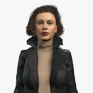 Realistic 3D Model of a Woman 3D