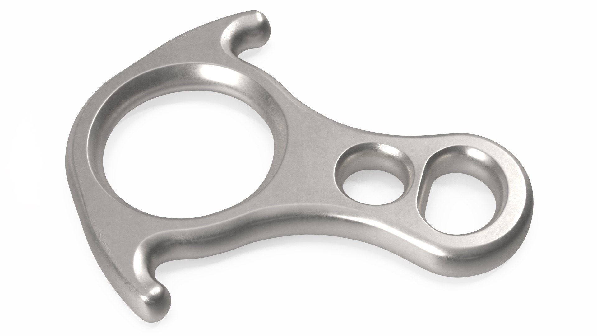 3D Stainless Steel Rescue Figure Eight Belay TurboSquid 2191639