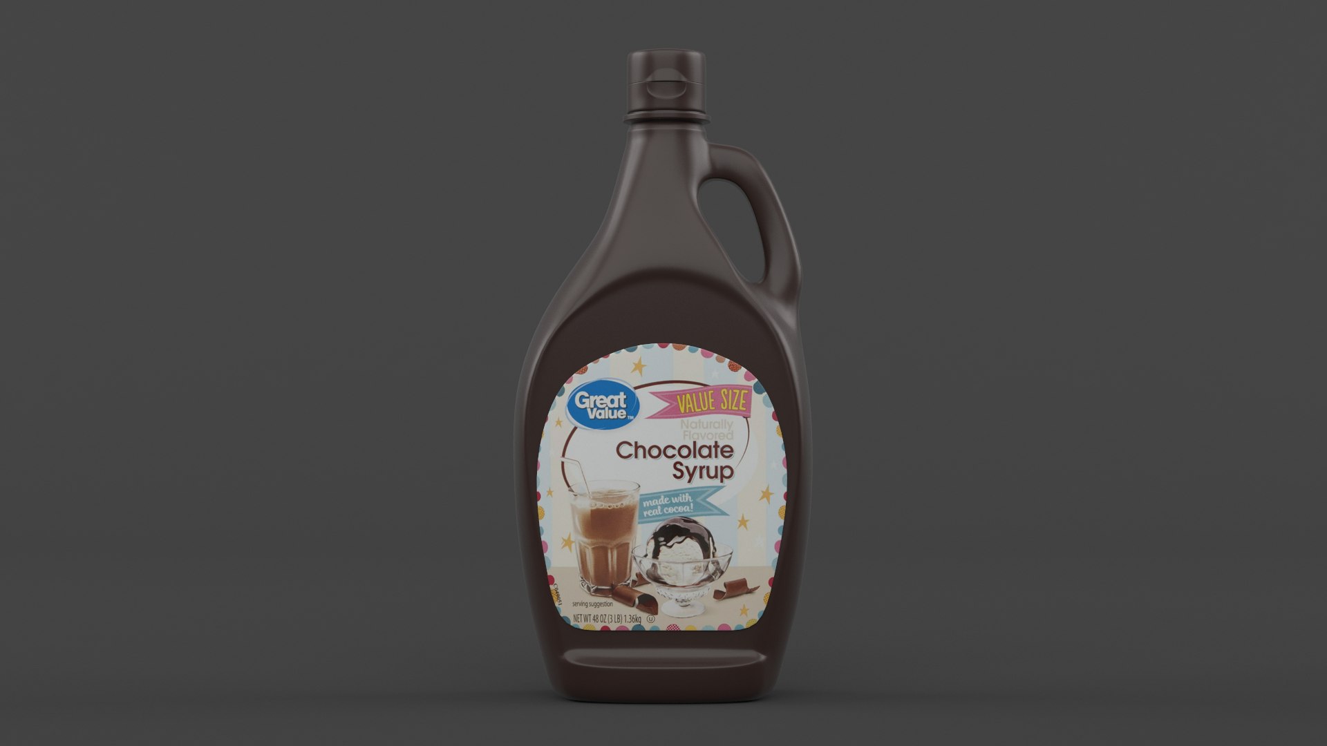 Chocolate Syrup 3D - TurboSquid 1979562