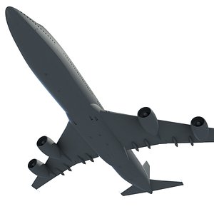 aircraft aerial scene air 3d model