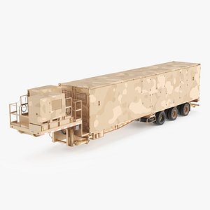 Ground Missile Launcher Sand Camo Color