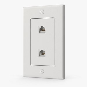 Ethernet And Phone Socket Outlet