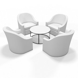 3D sofa armchair