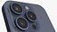 3D Apple iPhone 15 Pro Blue Titanium