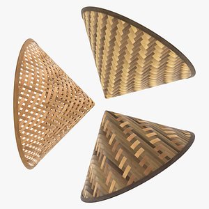 Bamboo Hat Collection model