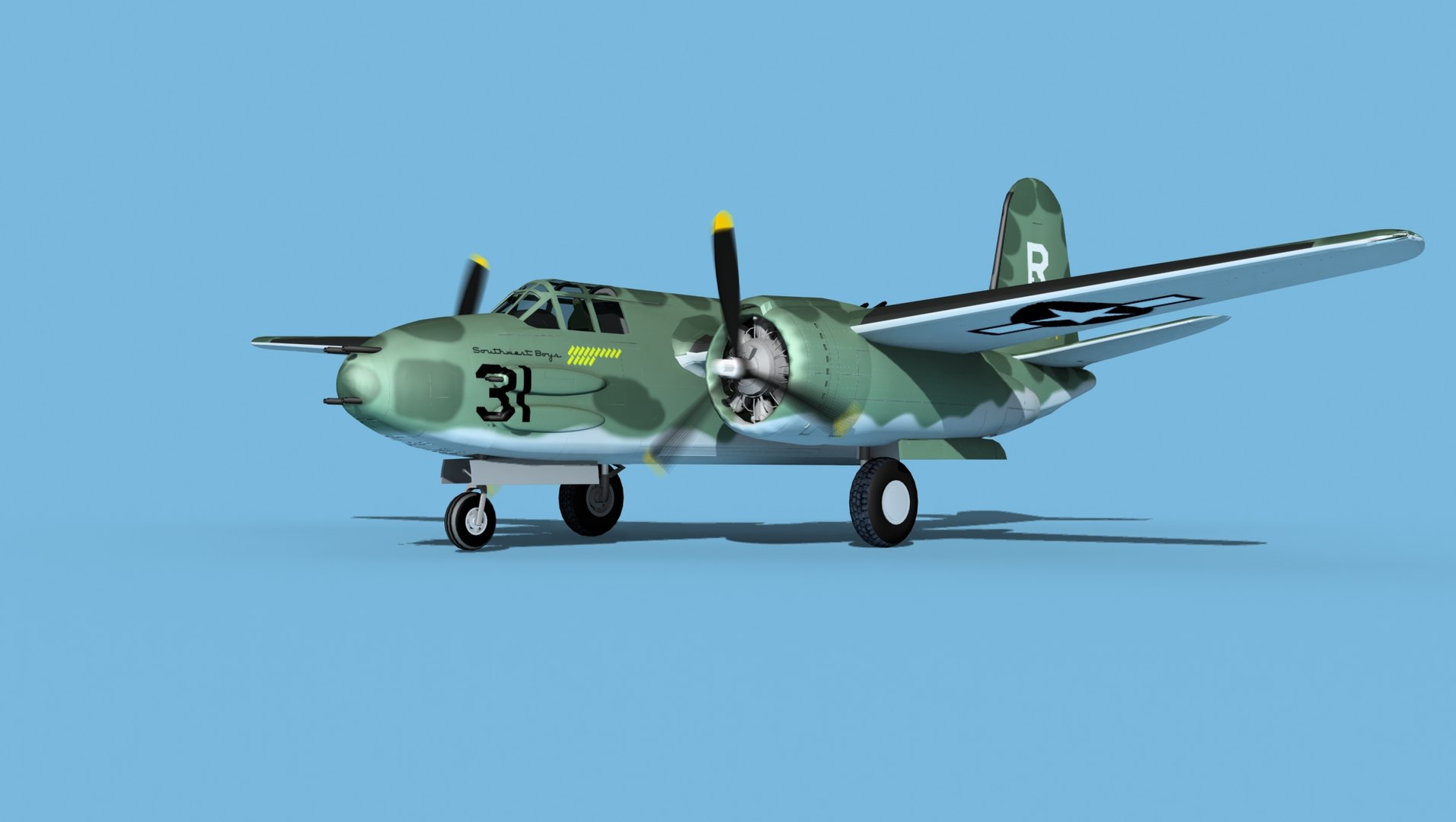 Douglas A-20G Havoc V02 3D model https://p.turbosquid.com/ts-thumb/Cm/YKxGPc/sK/douglasa20ghavocv020001/jpg/1656186090/1920x1080/fit_q87/5dc429fca7907b664e916eac944f5221564973d0/douglasa20ghavocv020001.jpg