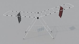 Cloth Hanger PBR 3D model