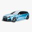 Widebody Wagon  High Poly Concept Car 3D Model