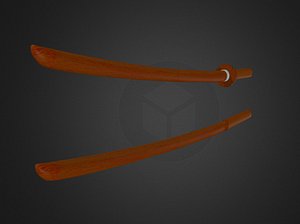 oakwood bokken 3d 3ds