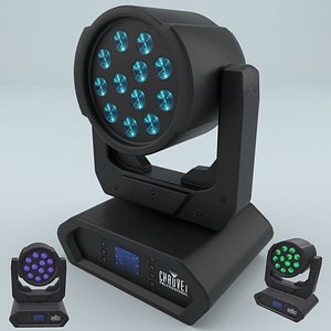 LED Spot Light Chauvet Maverick MK2 3D 3D model