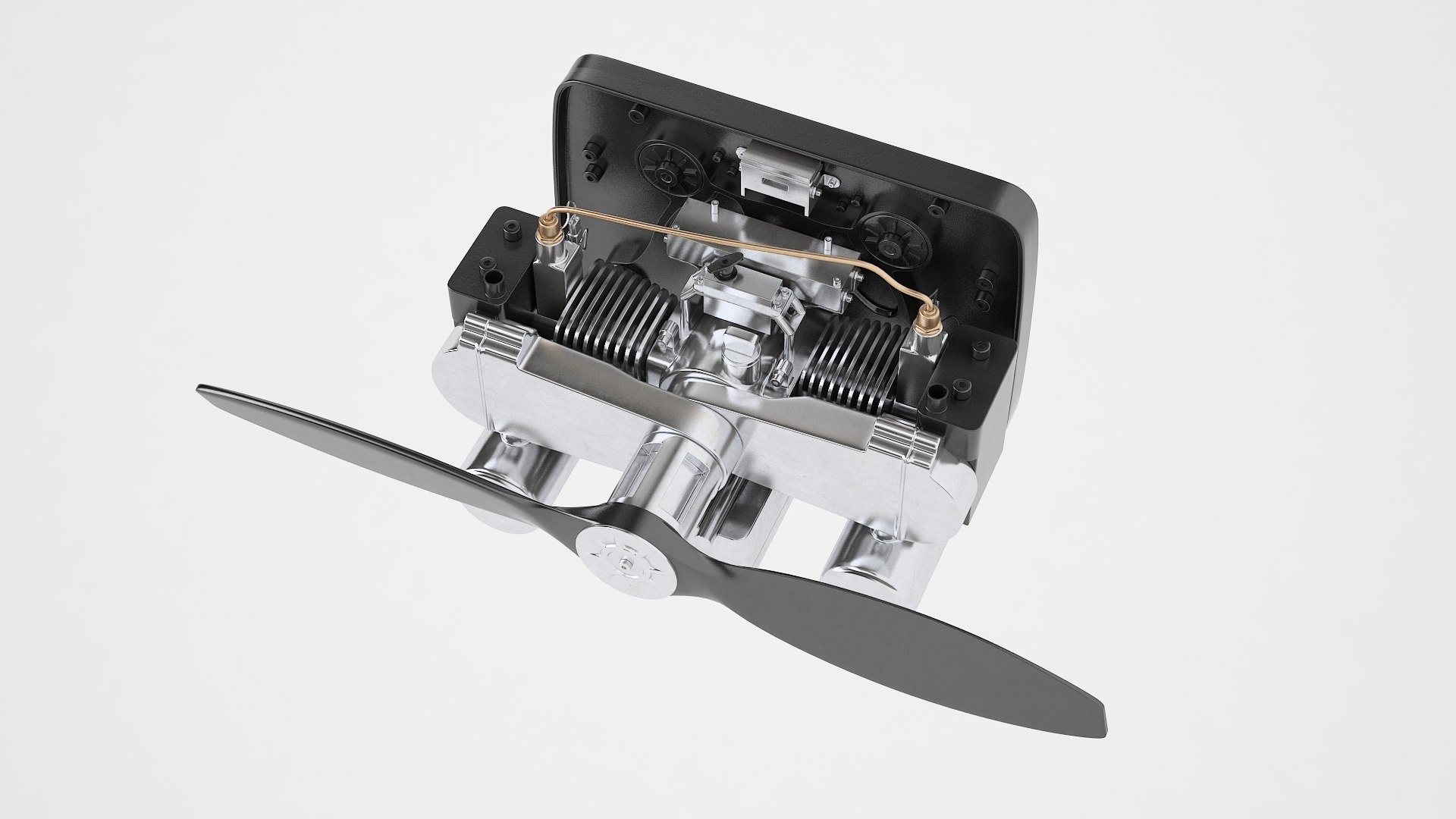 3D Model Large Commercial Drone Engine 01 - TurboSquid 2393229