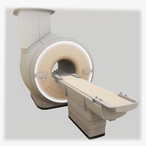 3D model MRI Machine