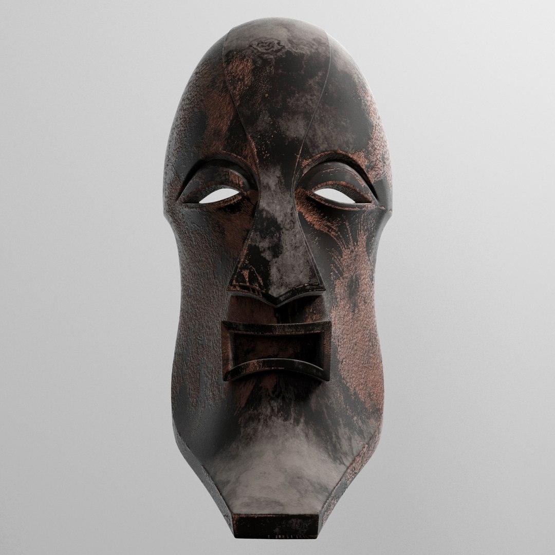 3D mask african - TurboSquid 1612987