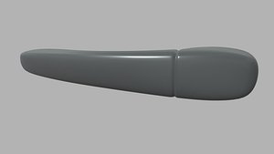 3D Car Door Handle 07