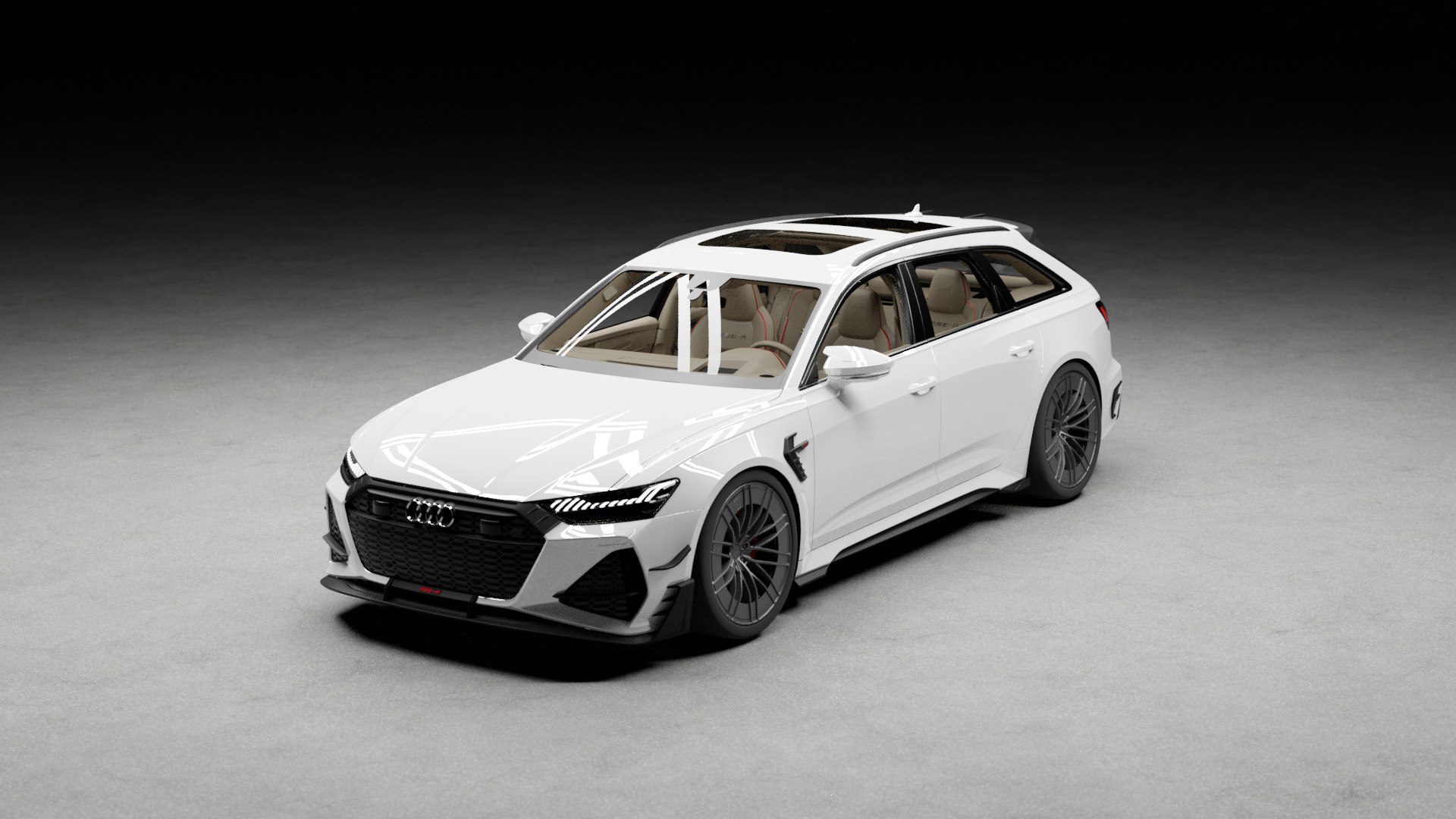 3D Audi RS6 Model - TurboSquid 2129683