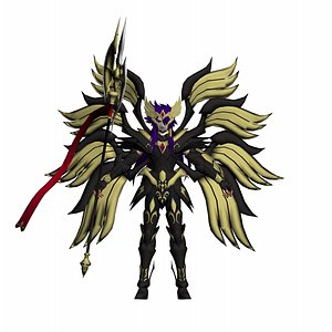 Saint Seiya - Loki Low-poly 3D model