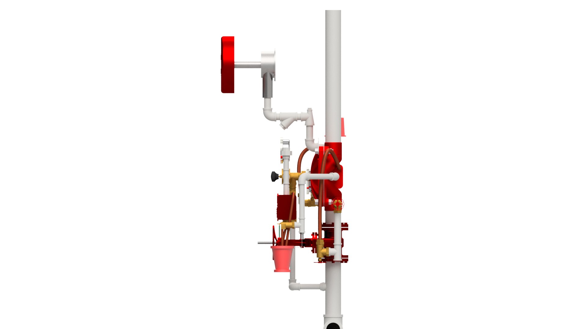 Deluge Valve With Trimming 3D Model TurboSquid 1871430
