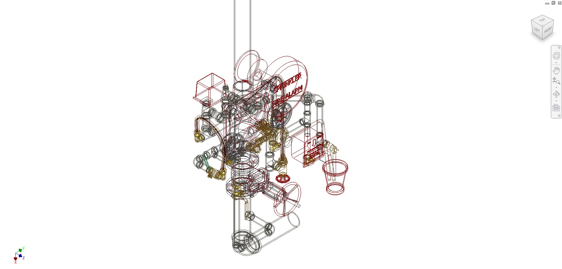Deluge Valve With Trimming 3D Model TurboSquid 1871430