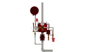 Deluge Valve with Trimming 3D model