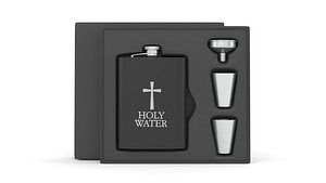 3D Personalized Flask Set model