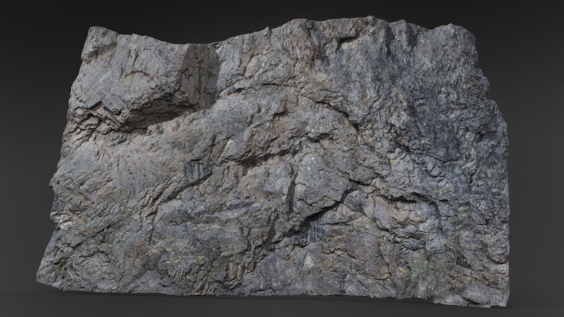 3D Mountain Rock Photogrammetry - TurboSquid 1472399