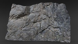 Mountain rock photogrammetry 3D model