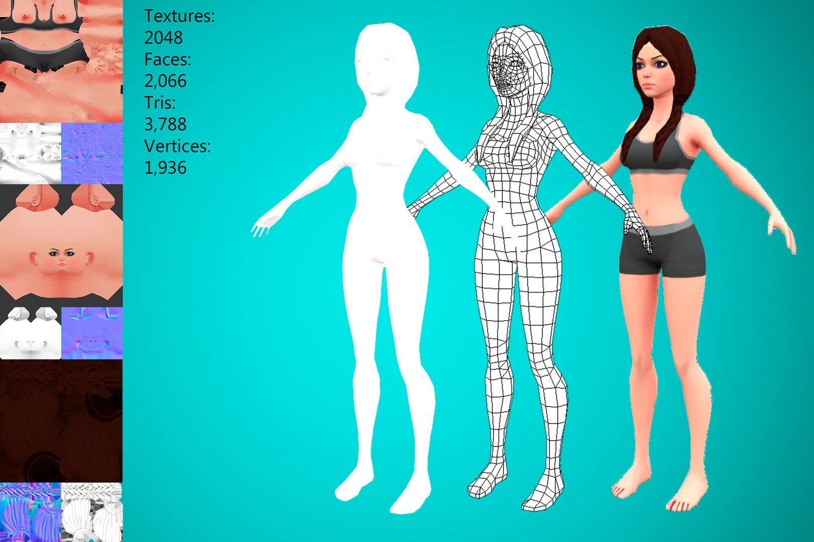 Ariel: Stylized Female Character - Game Ready Base mesh model https://p.turbosquid.com/ts-thumb/Cn/23rFbN/or/uvsss/png/1624041809/1920x1080/fit_q87/e36f4f6f5cfb6b965bedff5f56f00939a46c739f/uvsss.jpg