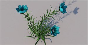 3D flower wild