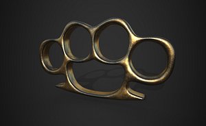 3d brass knuckle