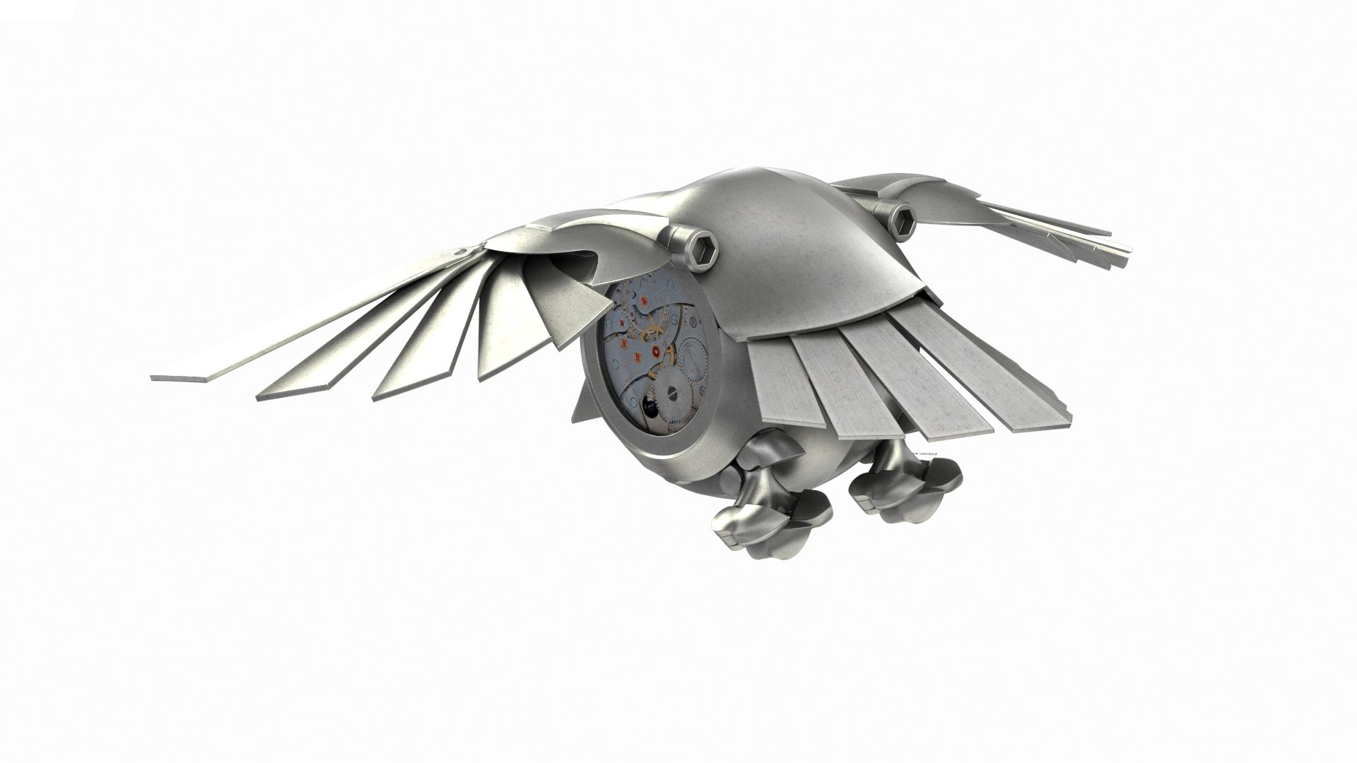3D Mechanical bird https://p.turbosquid.com/ts-thumb/Cn/7czKGo/Dv/birdd0042/jpg/1647066676/1920x1080/fit_q87/6ca320ef995e88bee2cc19043021a73e7bc2fce0/birdd0042.jpg